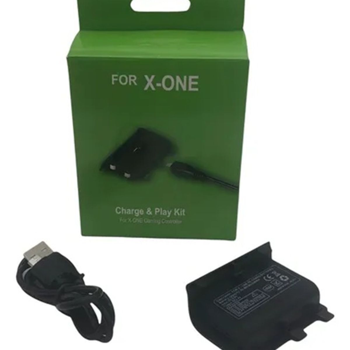 GENERICO - Kit Carga Y Juega Compatible Con Control Xbox One Cargador