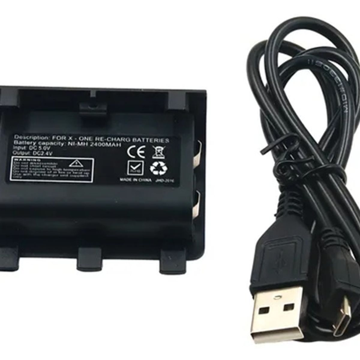 GENERICO - Kit Carga Y Juega Compatible Con Control Xbox One Cargador