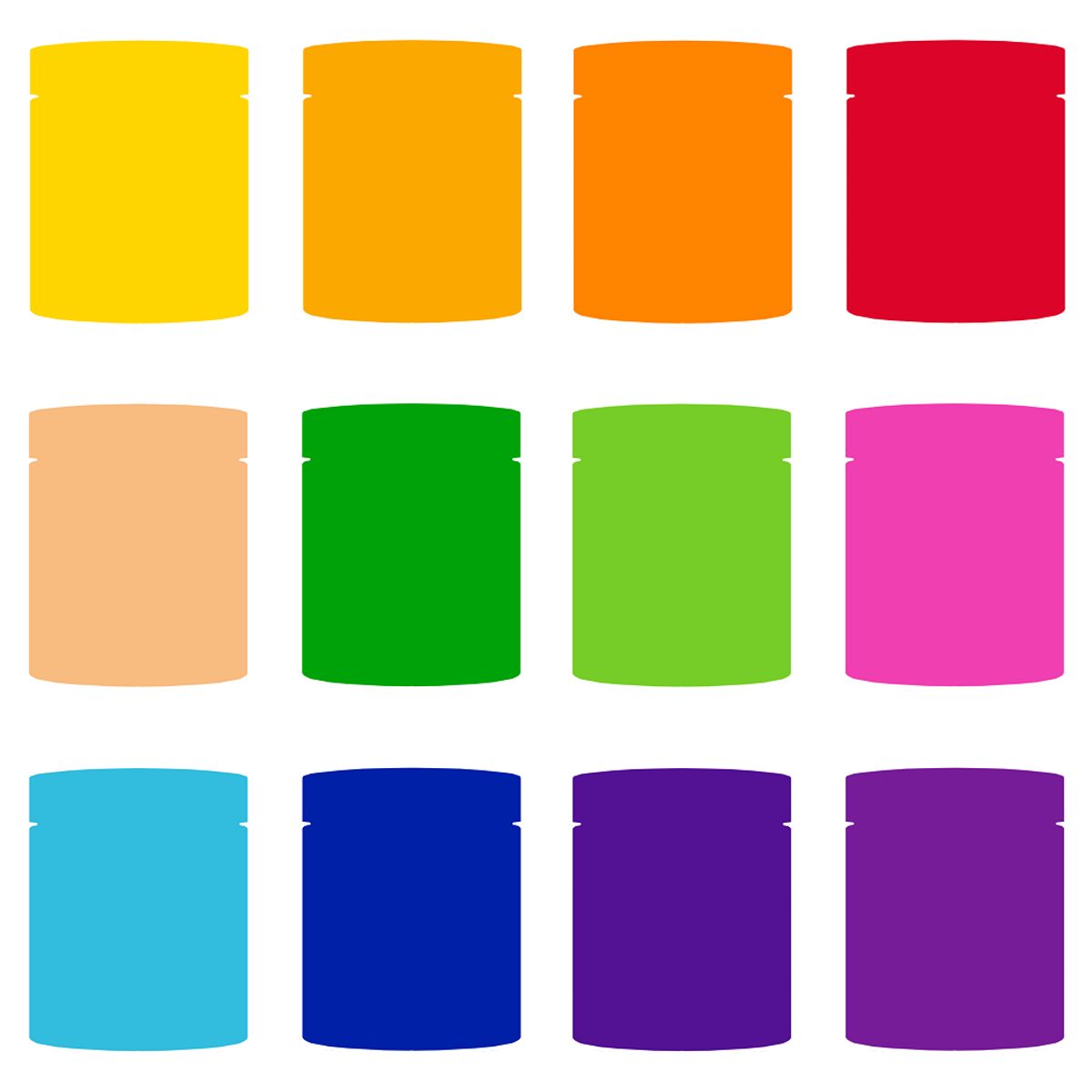 PINTURAS KRACK - Pack Acrílicos Terciario – 12 Colores de 250 ml