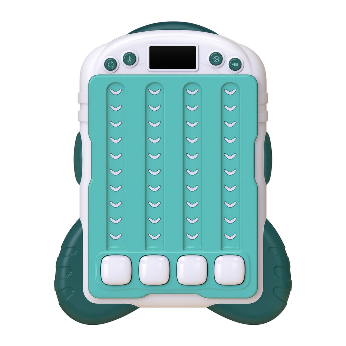 FLIPEREX - Juguete Sensorial Electronico Reflejos y Ritmo Regalo Niños - Verde