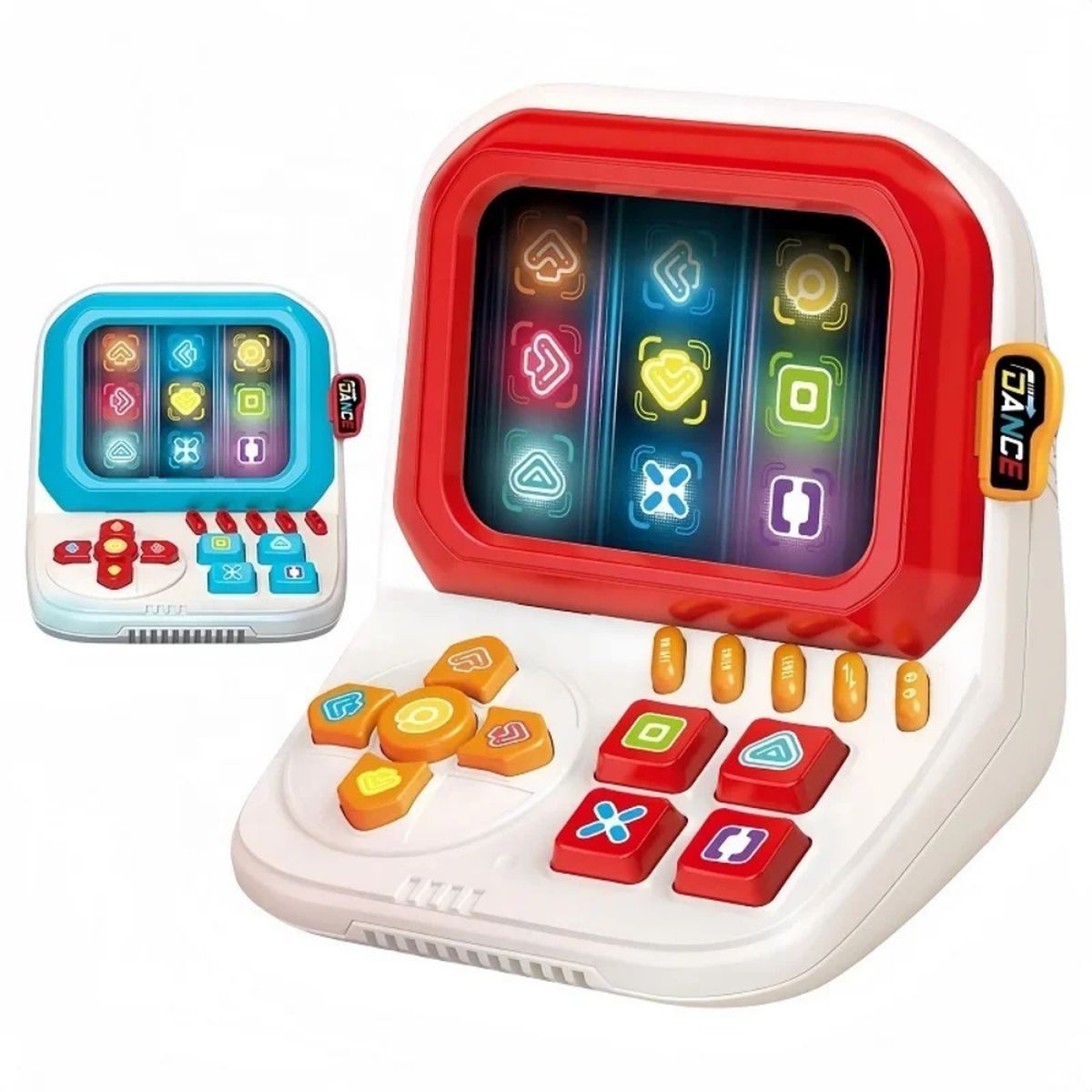 FLIPEREX - Juego de Baile Infantil Para Dedos Con Pantalla y Sonido - Azul