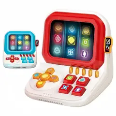 FLIPEREX - Juego de Baile Infantil Para Dedos Con Pantalla y Sonido - Rojo