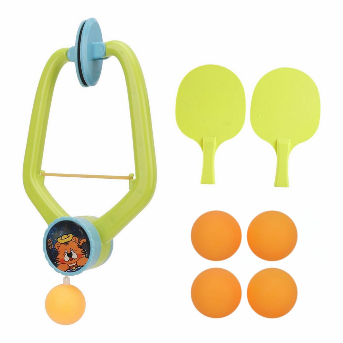 FLIPEREX - Ping Pong Portatil Sin Mesa Bola Con Cuerda Para Entrenar