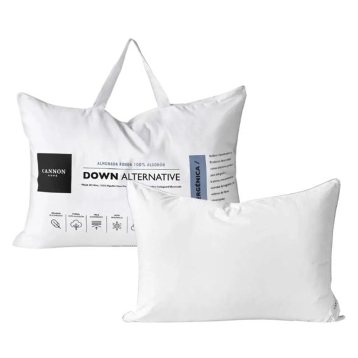 CANNON - Pack 2 Almohadas Cannon Premium  Down Alternative 50x70cm