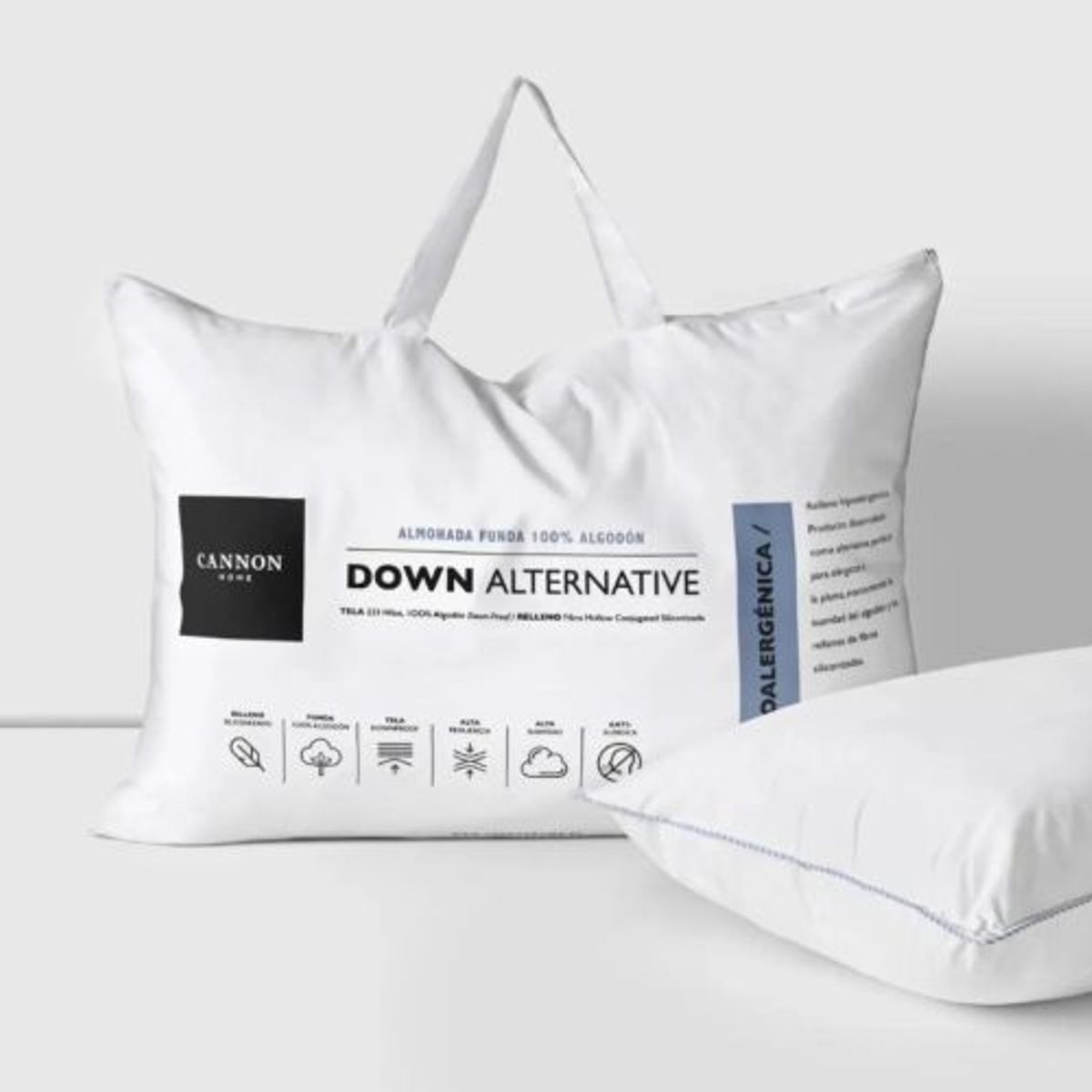 CANNON - Pack 2 Almohadas Cannon Premium  Down Alternative  50x90 King