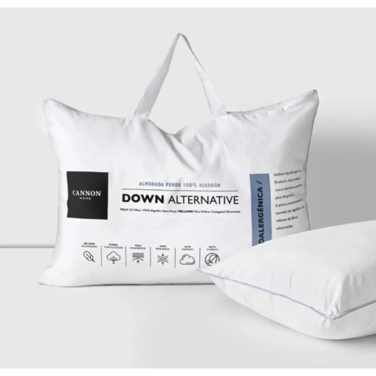 CANNON - Pack 2 Almohadas Cannon Premium  Down Alternative  50x90 King