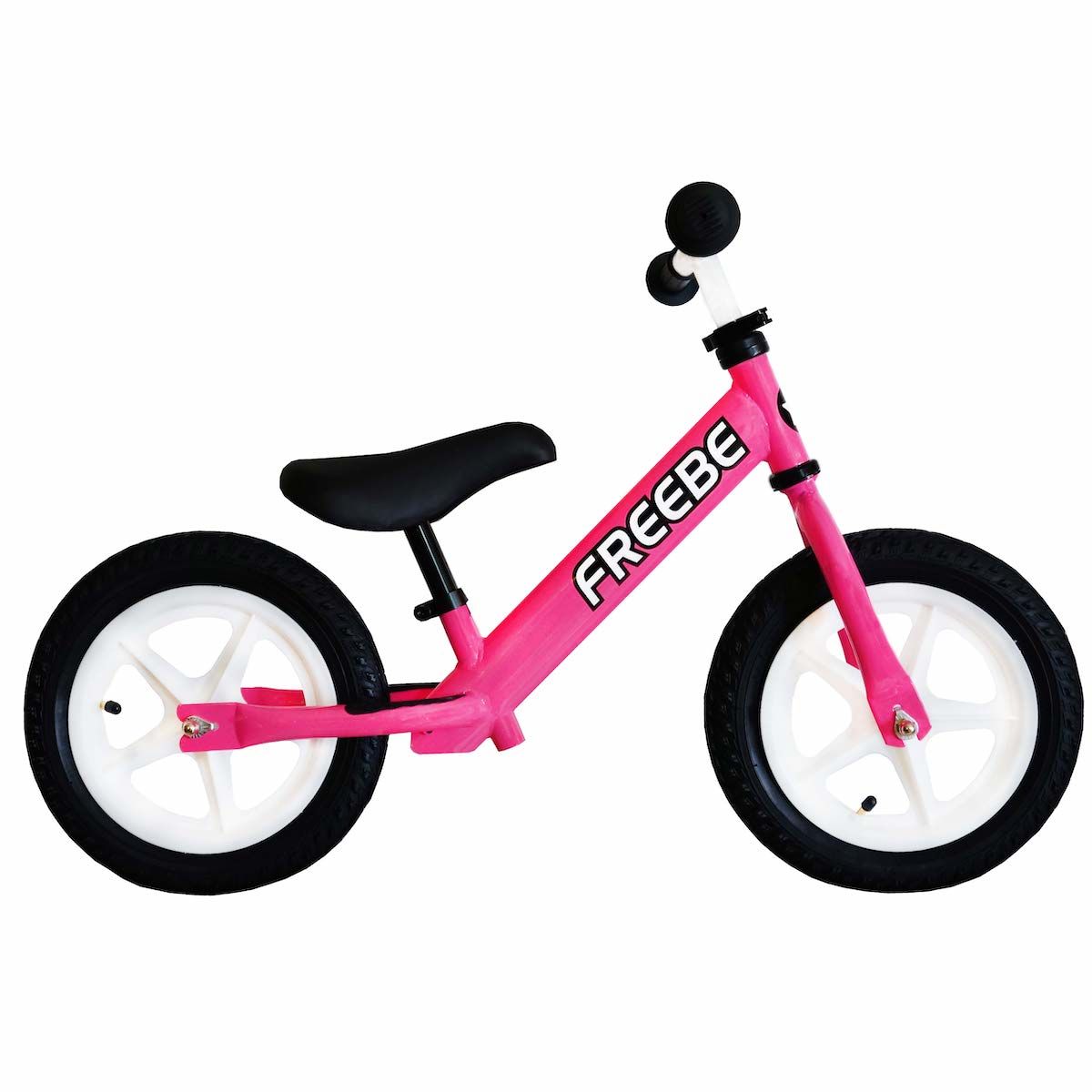 FREEBE - Bicicleta aprendizaje balance equilibrio sin pedales niña Rosado