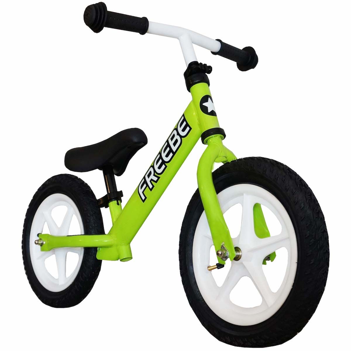 FREEBE - Bicicleta balance sin pedales aprendizaje verde niño niña