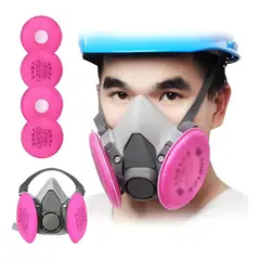 GENERICO - 6200 Antivirus, Antipolvo, Mascarilla + 4 Filtros De Algodón