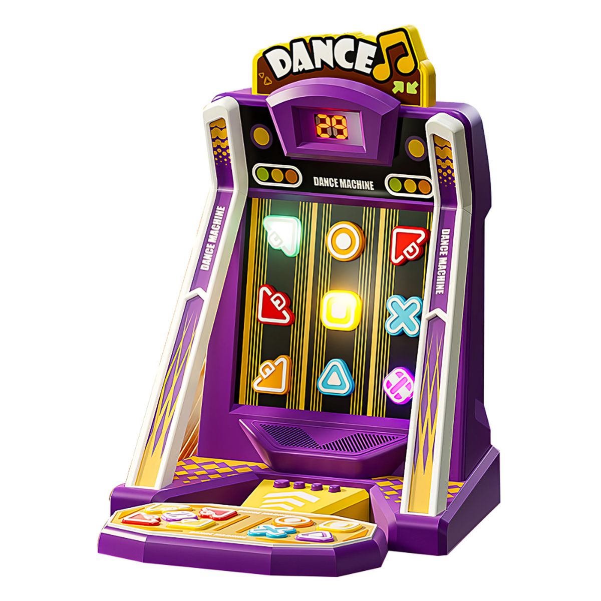 GENERICO - Maquina de Baile Infantil Arcade Musical Juguete Interactivo
