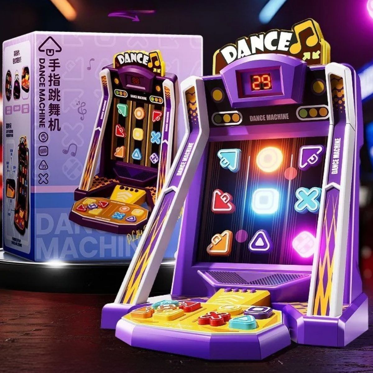 GENERICO - Maquina de Baile Infantil Arcade Musical Juguete Interactivo