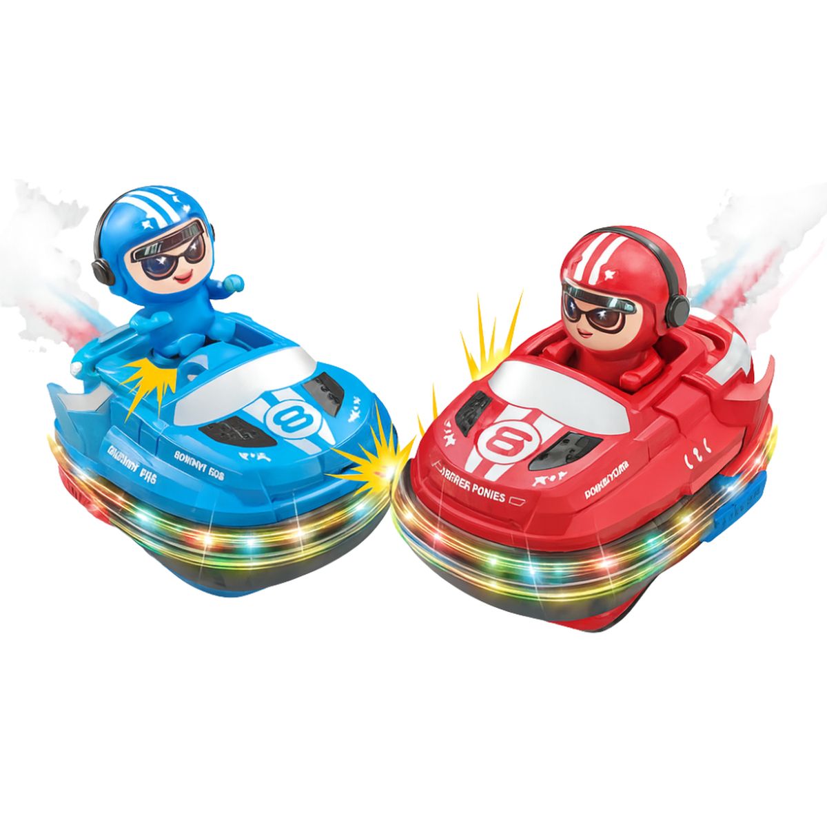 FLIPEREX - Set de Autitos Chocadores a Control Remoto el Piloto Salta