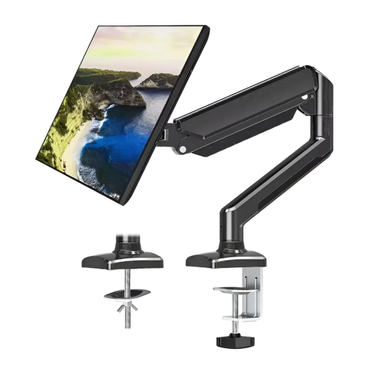 GENERICO - Soporte Monitor Escritorio 10 -32 Pulgadas Brazo Articulado