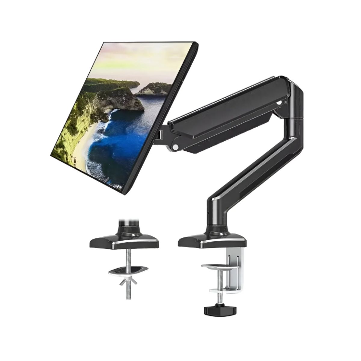 GENERICO - Soporte Monitor Escritorio 10 -32 Pulgadas Brazo Articulado