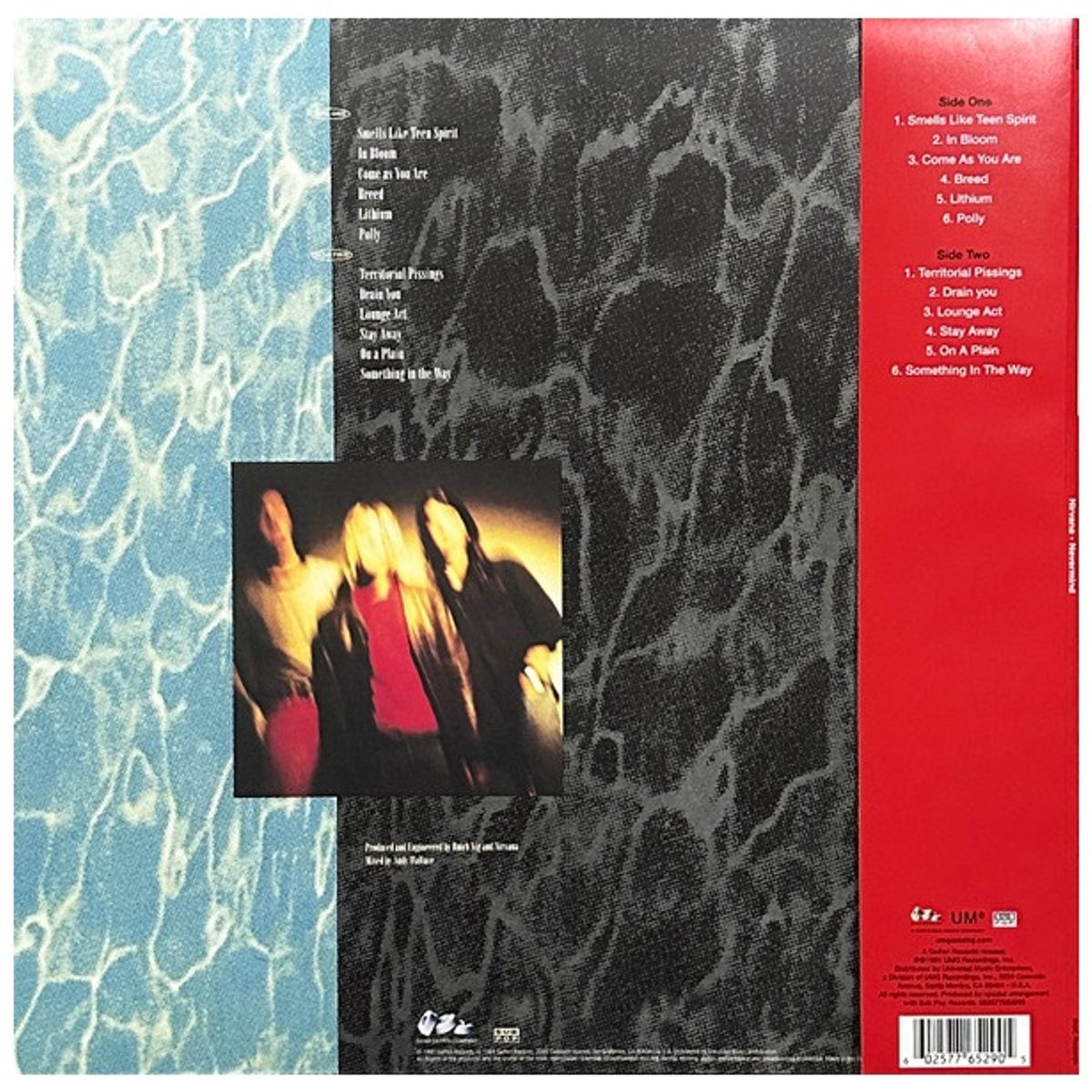 HITWAY MUSIC - NIRVANA - NEVERMIND EXCLUSIVE LTD EDITION METALLIC SILVER VINYL - VINILO