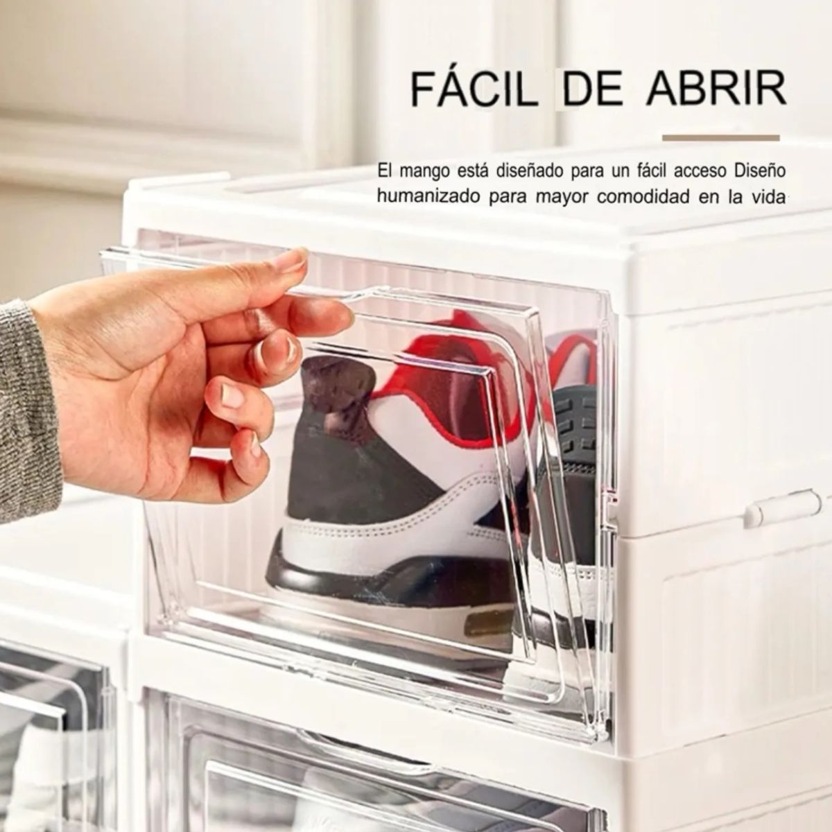 GENERICO - Zapatera Plegable Organizador 6 Niveles Una Pieza Firme