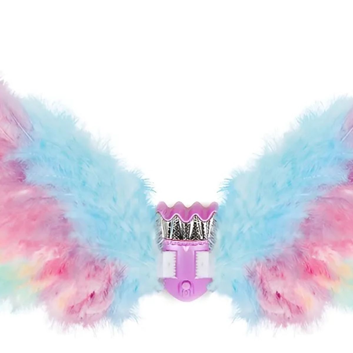 GENERICO - Disfraz Alas Led Angel Movimiento Plumas Y Led Multicolor