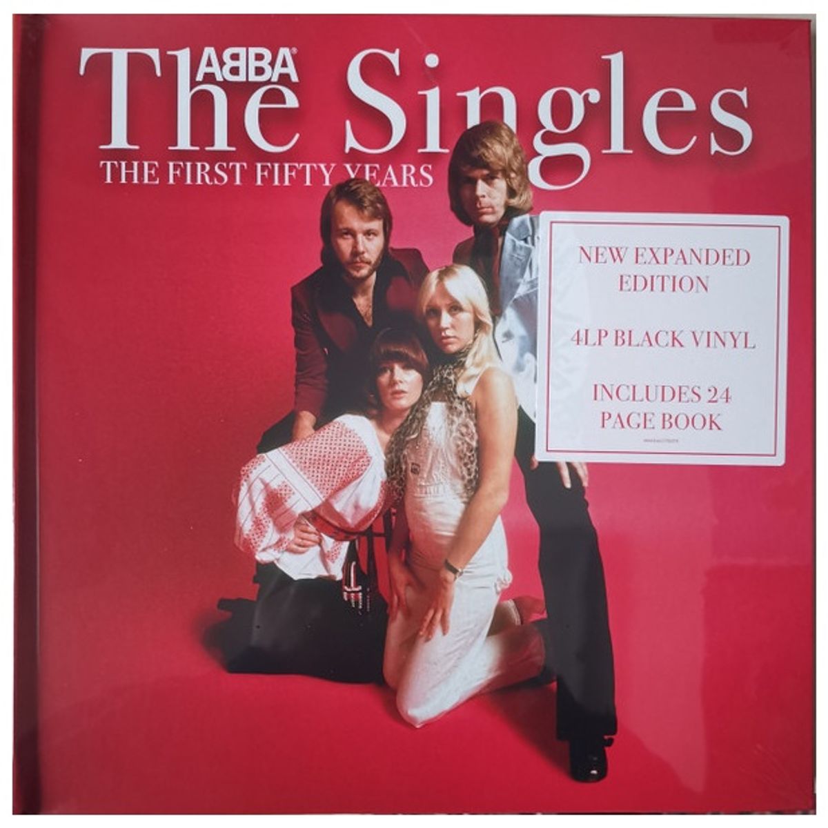 HITWAY MUSIC - ABBA - SINGLES  THE FIRST FIFTY YEARS 4LP BOX SET - VINILO