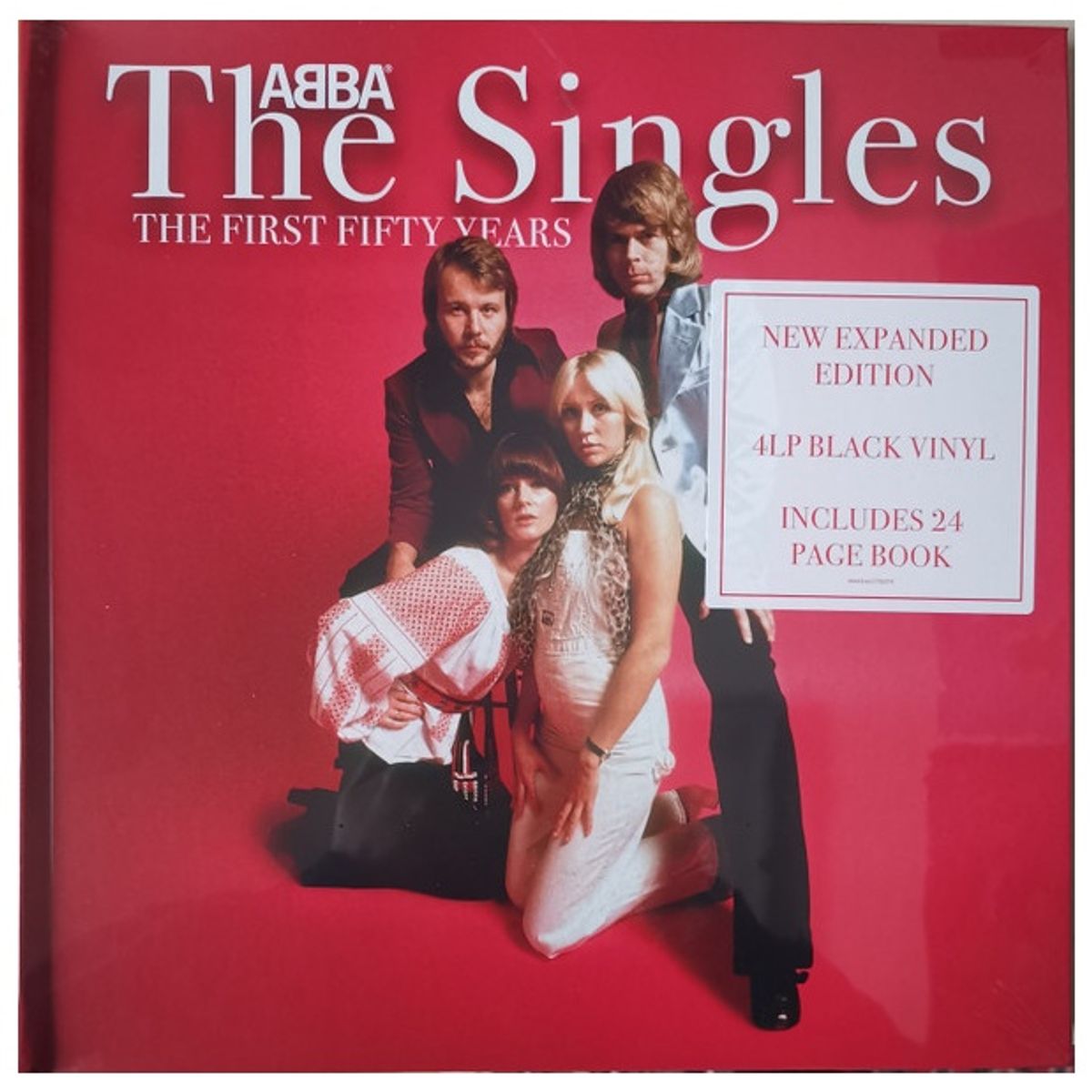 HITWAY MUSIC - ABBA - SINGLES  THE FIRST FIFTY YEARS 4LP BOX SET - VINILO