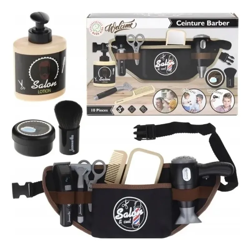 GENERICO - Set De Peluqueria Barber Shop Juguete De Rol