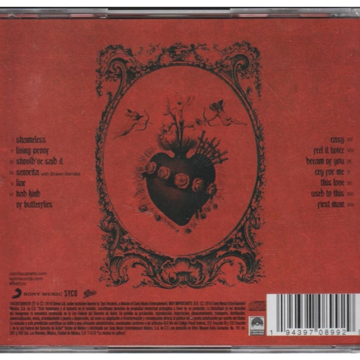 HITWAY MUSIC - CAMILA CABELLO - ROMANCE - CD