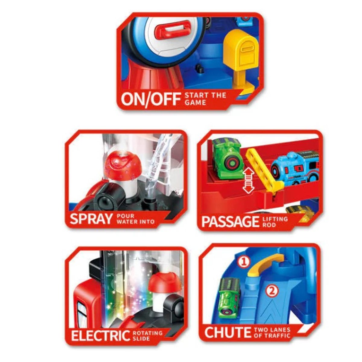 OEM - Pista Gran Carrera De Aventura De Tren Spray