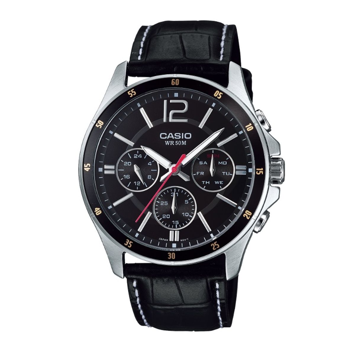 CASIO - Reloj Casio Análogo Hombre MTP-1374L-1A Negro