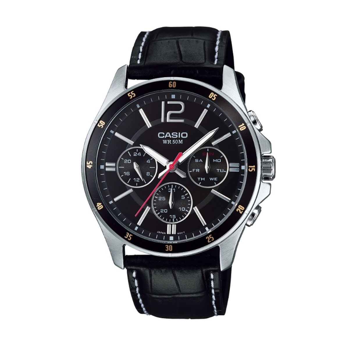CASIO - Reloj Casio Análogo Hombre MTP-1374L-1A Negro
