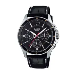CASIO - Reloj Análogo Hombre MTP-1374L-1A Negro