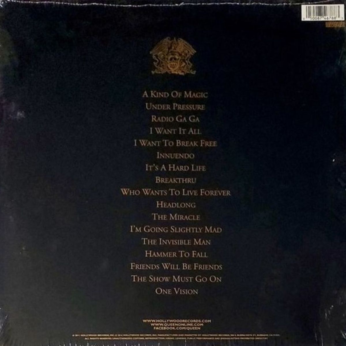 HITWAY MUSIC - QUEEN - GREATEST HITS 2 EXCLUSIVE LTD EDITION 2LP BLUE VINYL - VINILO