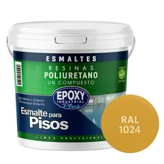 EPOXY - PINTURA PISOS ALTO TRÁFICO - POLIURETANO BASE AGUA 1K - GALÓN RAL 1024
