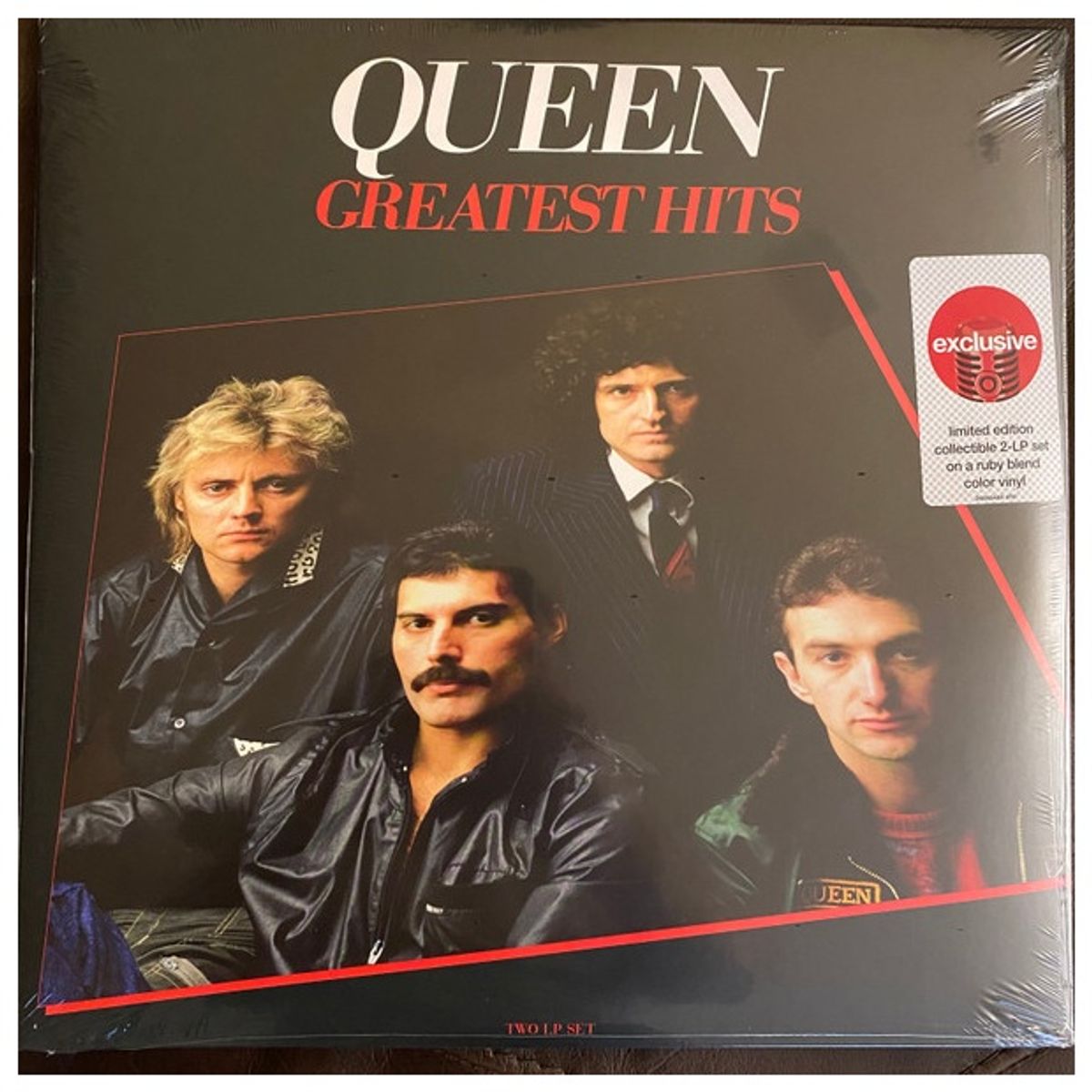 HITWAY MUSIC - QUEEN - GREATEST HITS EXCLUSIVE LTD EDITION 2LP RED RUBY BLEND VINYL - VINILO