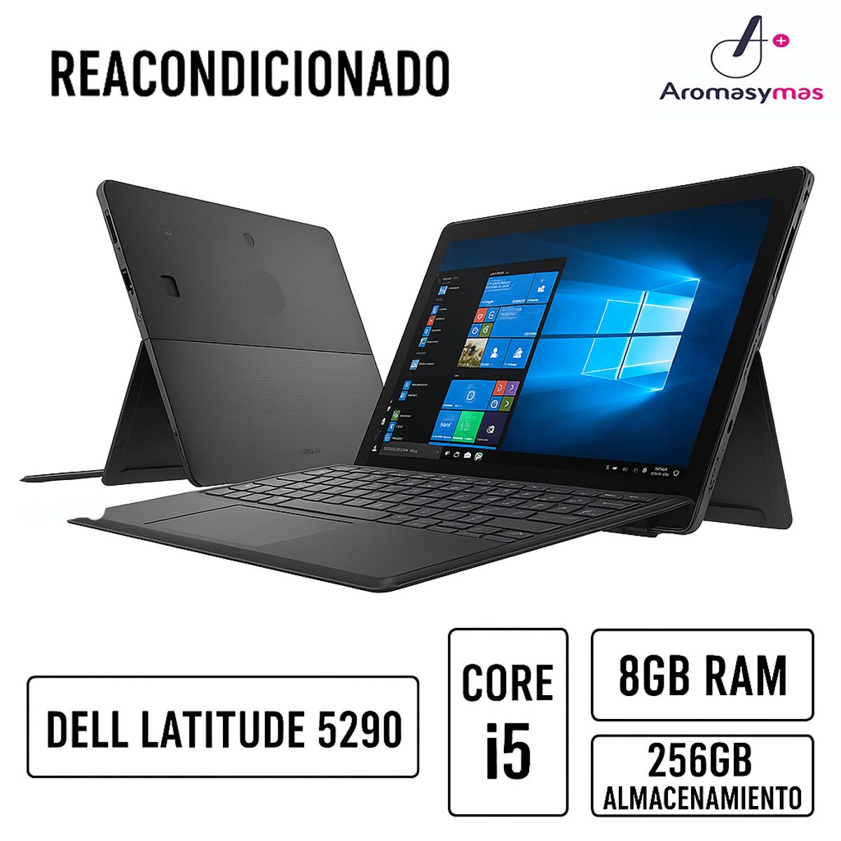 DELL - Dell Latitude 5290 - 2 en 1 - Core I5 - 8Gb De Ram - 256Gb Almacenamiento Reacondicionado