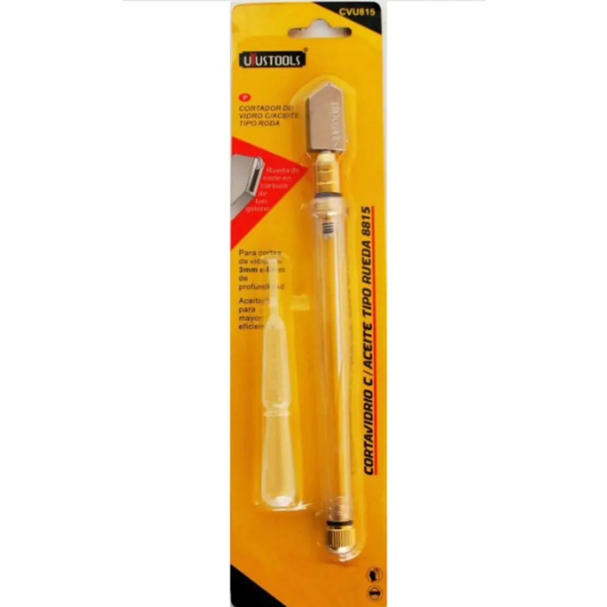 UYUSTOOL - CORTA VIDRIO RUEDA CON ACEITE UYUSTOOLS