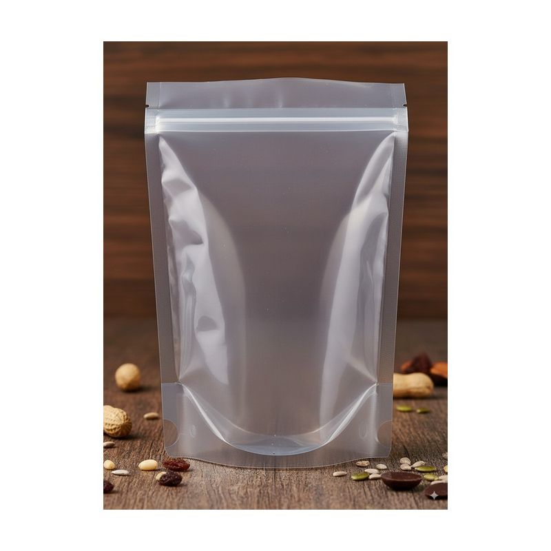 GENERICO - 150 Bolsas Doypack Trasparente 12x20x4 Cm Cierre Hermético