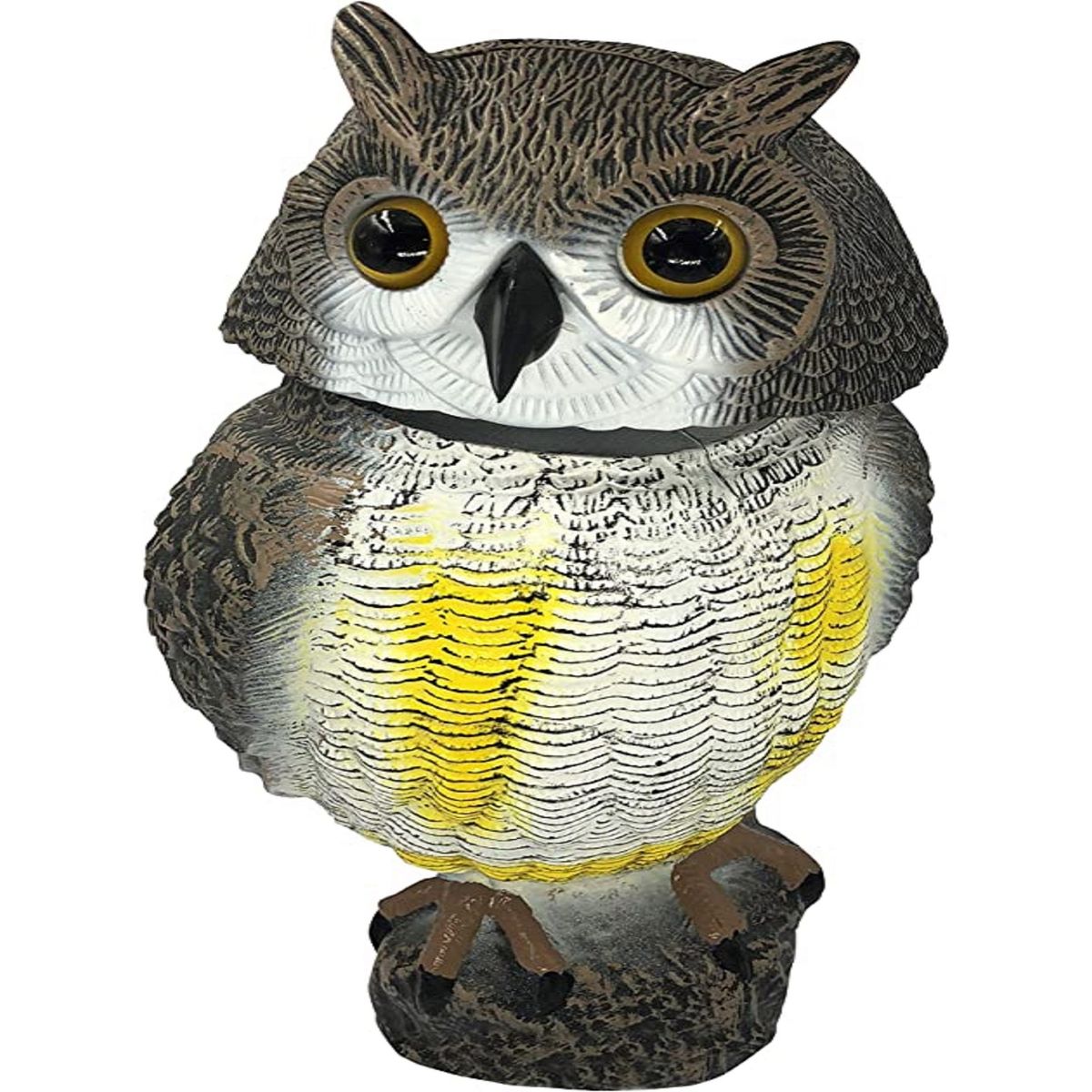 BIKAIN - BUHO EOLICO ESPANTAPAJAROS CABEZA GIRATORIA