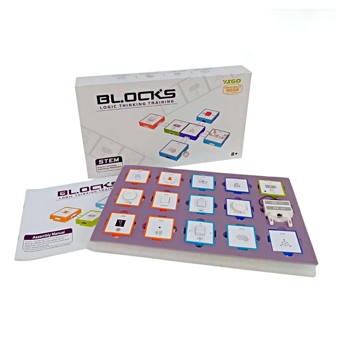 GENERICO - JUEGO EDUCATIVO LOGIC THINKING STEM 16 PIEZAS