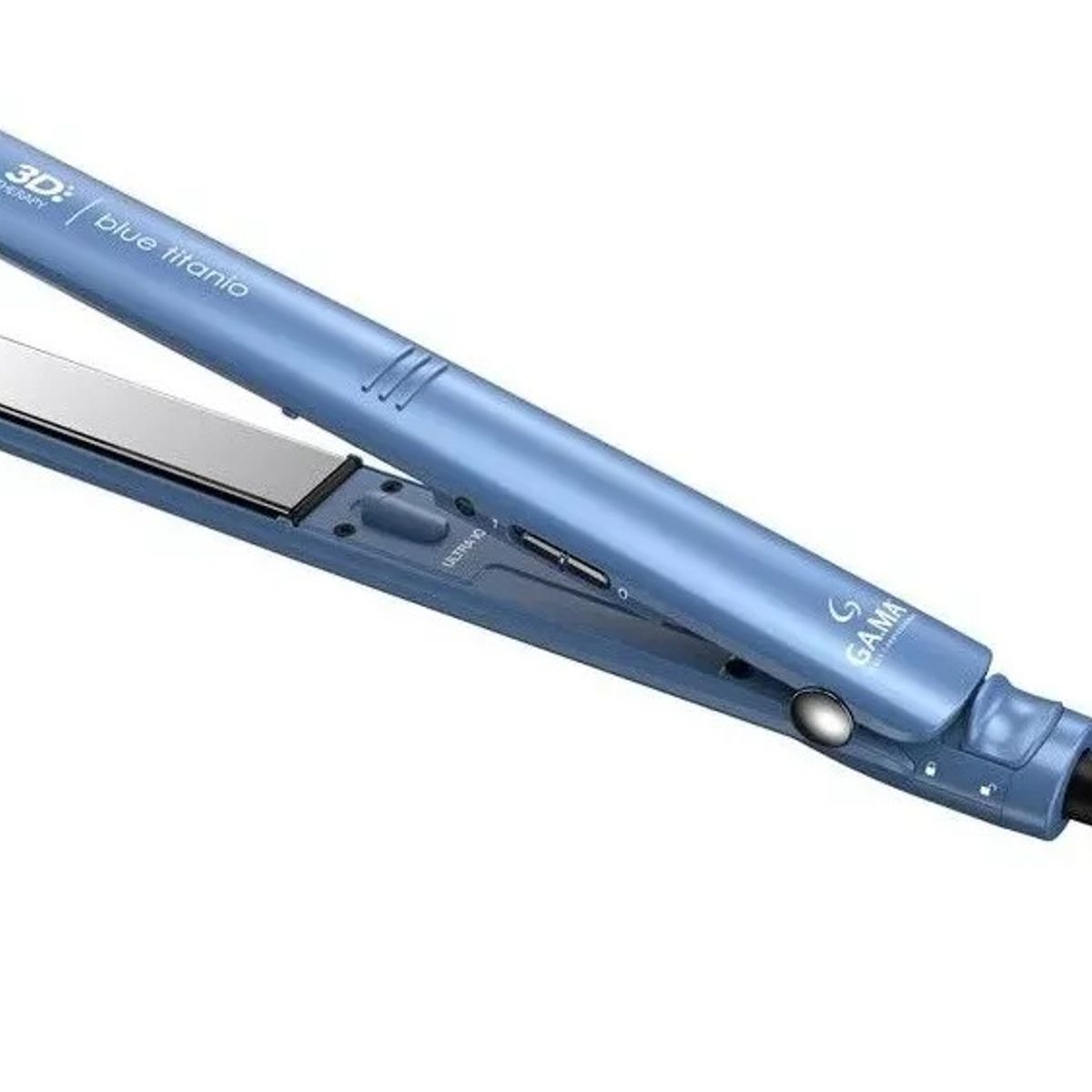 GAMA - Plancha De Cabello Gama Italy 3d Therapy Ultra Blue Titanio