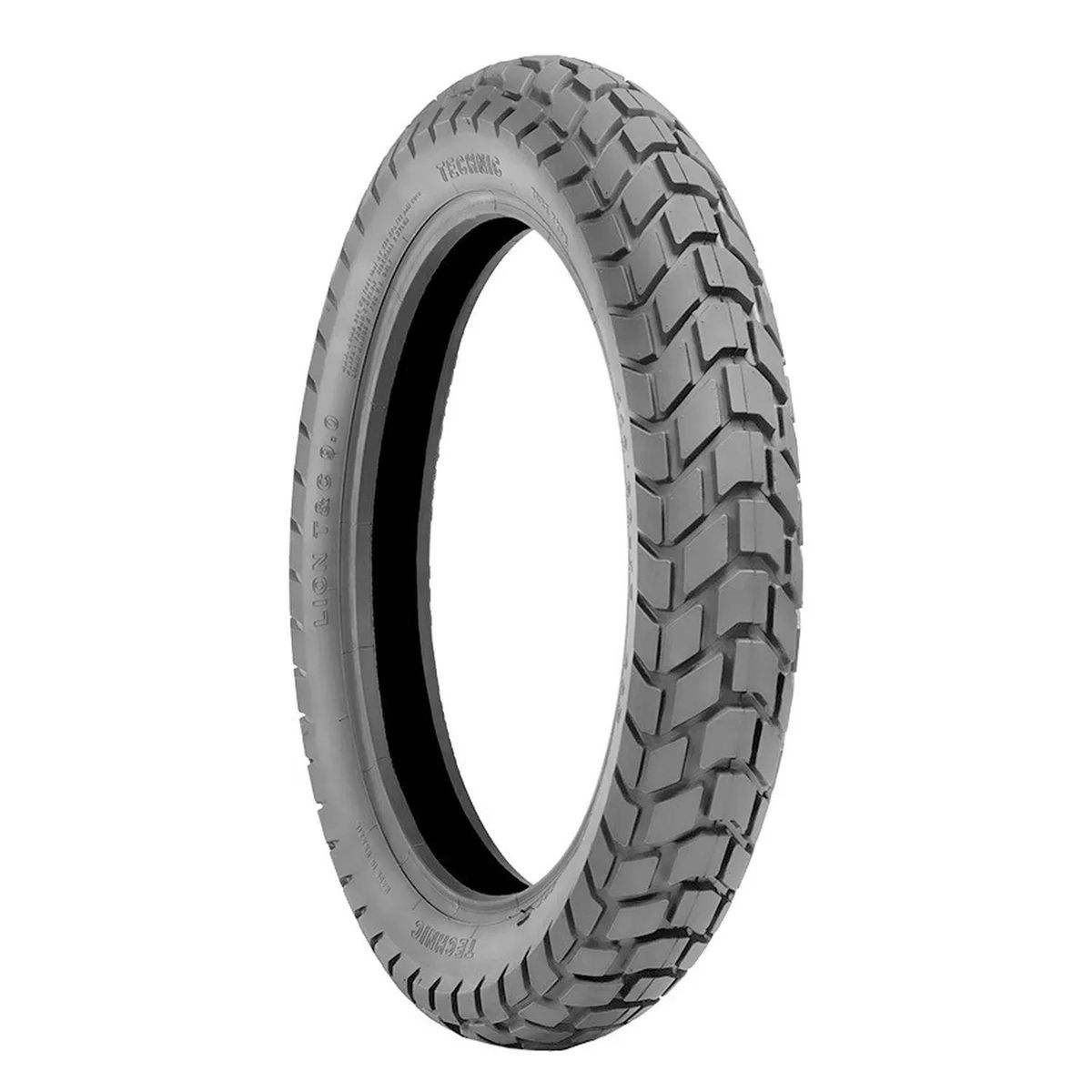 GENERICO - Neumático Trasera Para Moto Technic T&c 110/90-17 P 60 X 1 Unidad