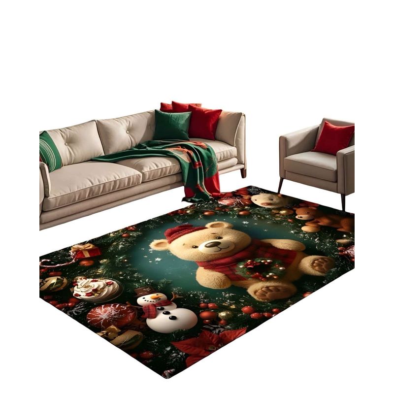 GENERICO - ALFOMBRA NAVIDEÑA PARA LIVING COMEDOR 300cm  x 200cm