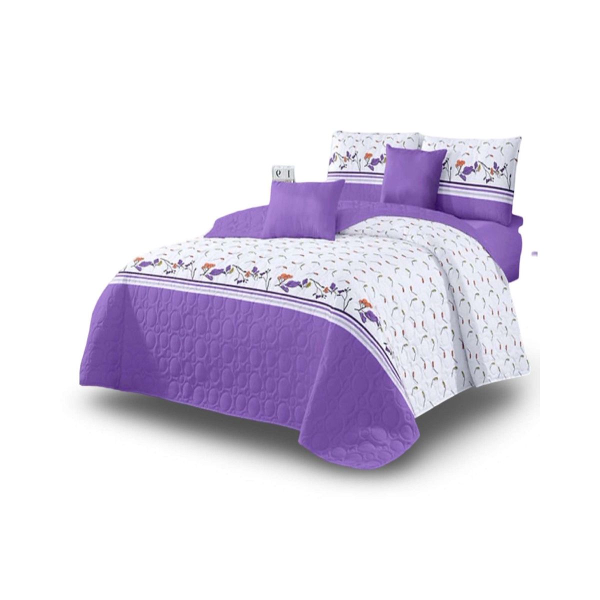 GENERICO - Cubrecama Colcha Quilt de Verano plaza y media