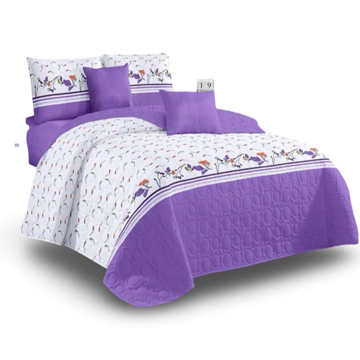 GENERICO - Cubrecama Colcha Quilt de Verano plaza y media