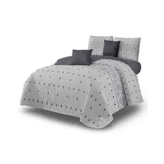 GENERICO - Cubrecama Colcha Quilt de Verano plaza y media