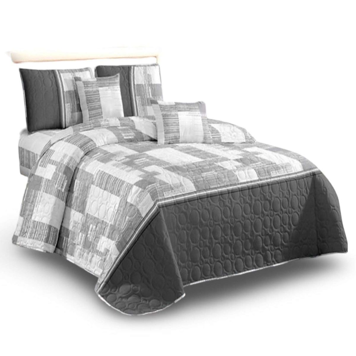 GENERICO - Cubrecama Colcha Quilt de Verano plaza y media