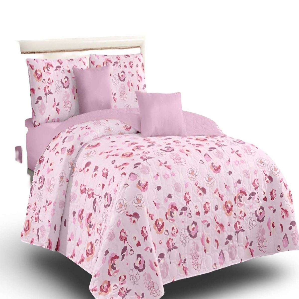 GENERICO - Cubrecama Colcha Quilt de Verano 2 Plaza