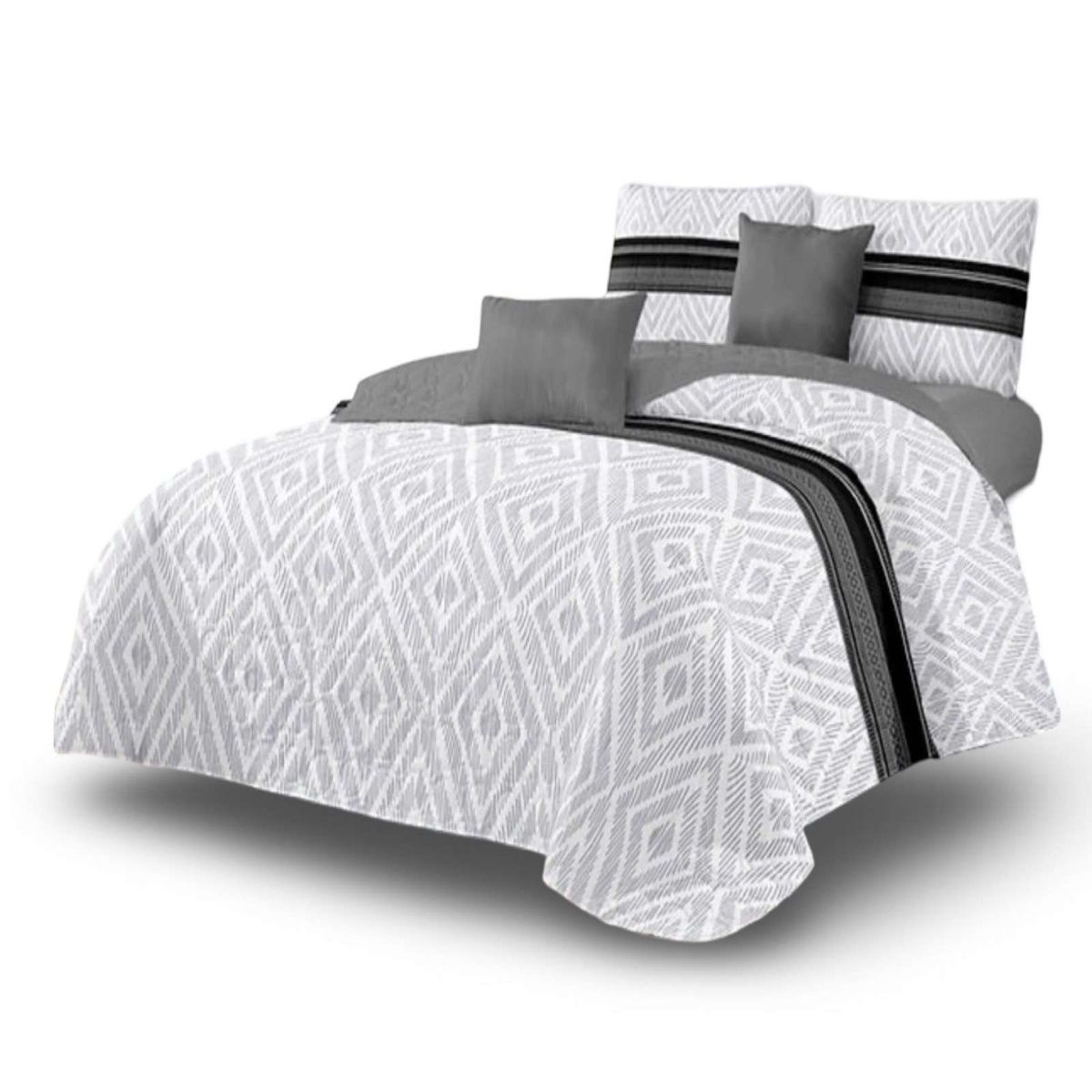 GENERICO - Cubrecama Colcha Quilt de Verano SUPER KING 270 CM X 290 CM