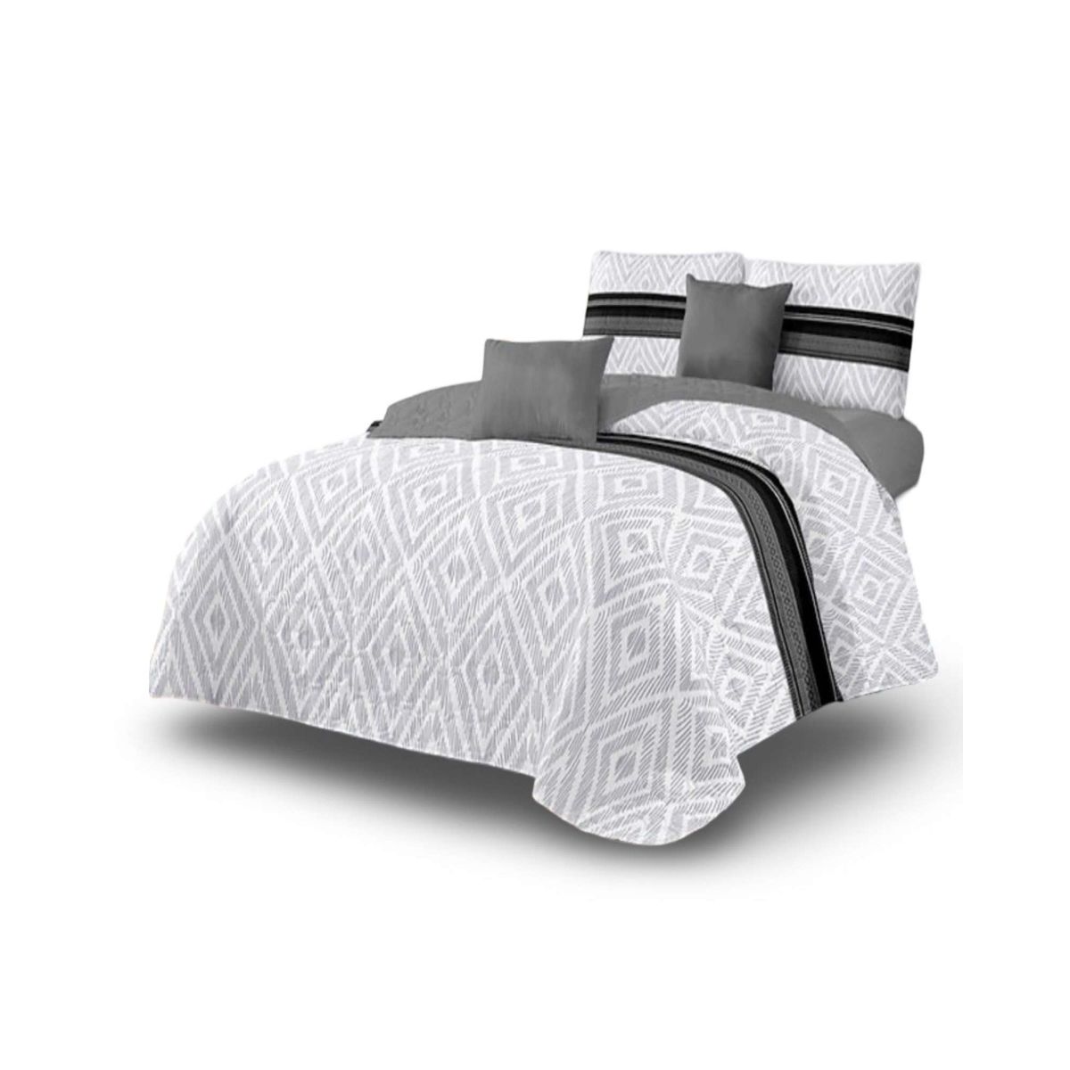 GENERICO - Cubrecama Colcha Quilt de Verano SUPER KING 270 CM X 290 CM