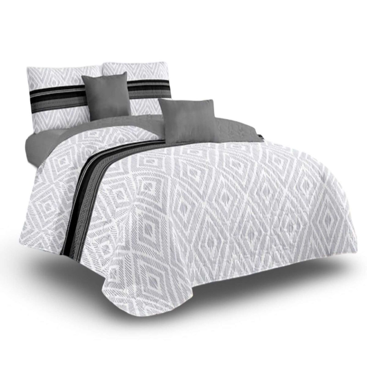 GENERICO - Cubrecama Colcha Quilt de Verano SUPER KING 270 CM X 290 CM