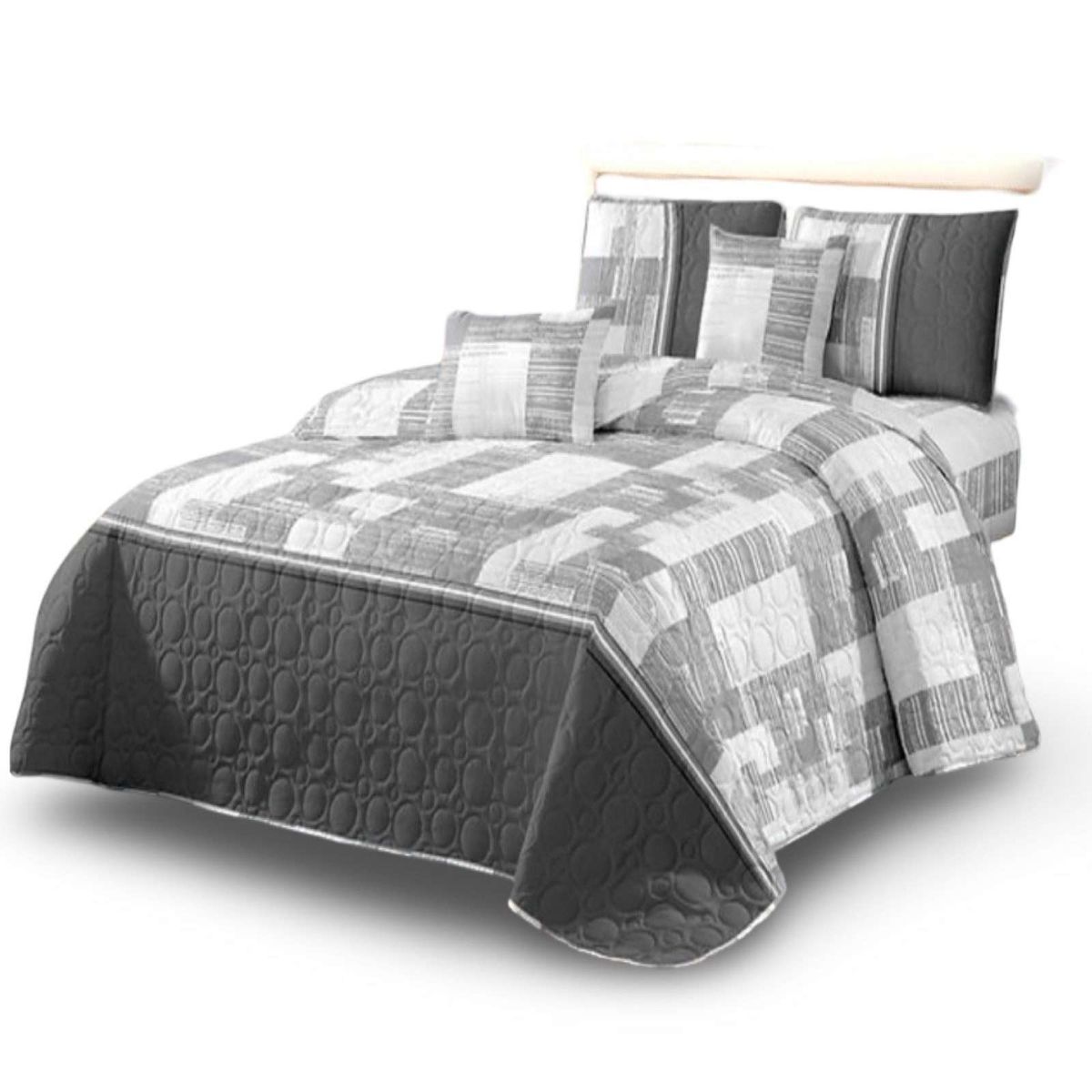 GENERICO - Cubrecama Colcha Quilt de Verano plaza y media