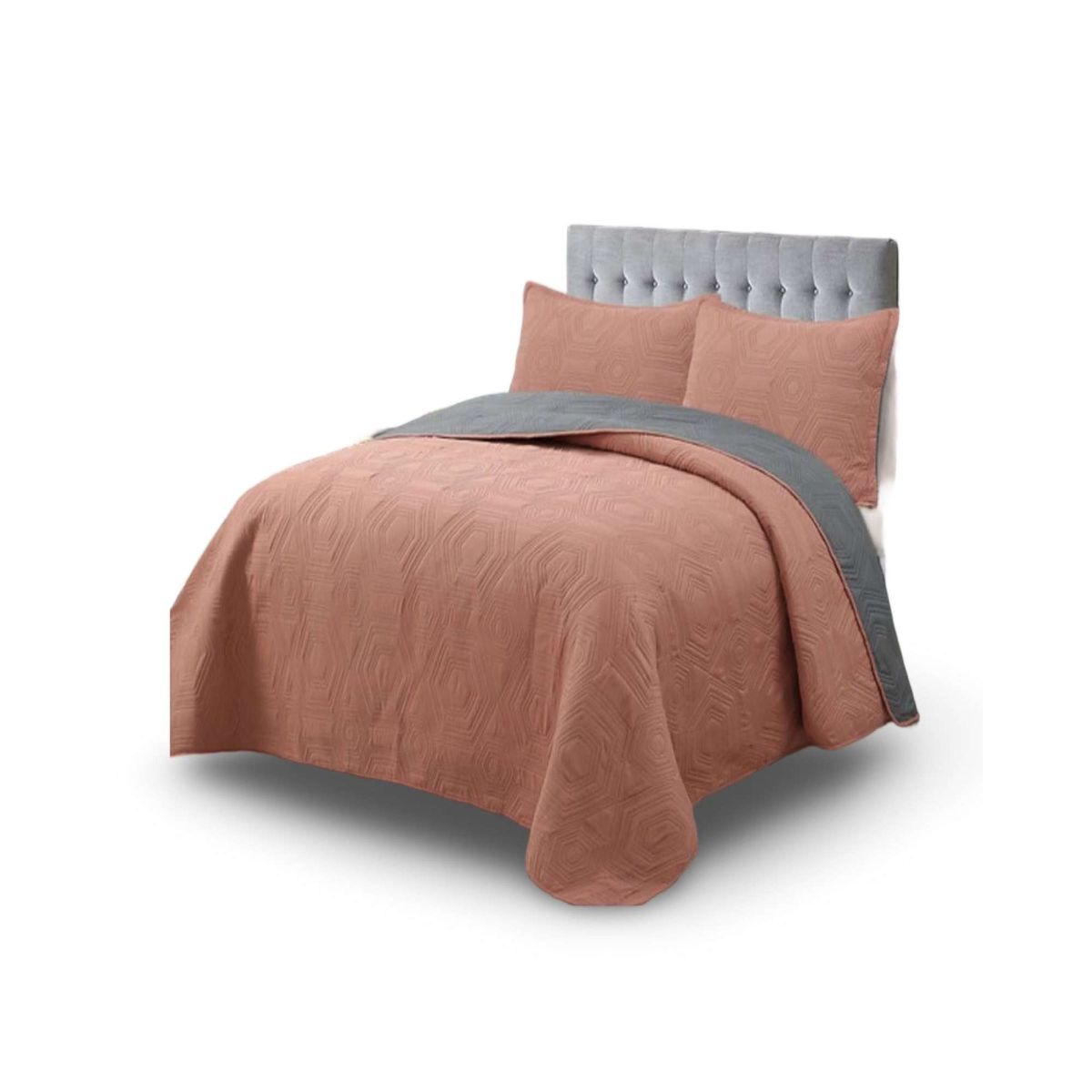 GENERICO - Cubrecama Colcha Quilt de Verano 2 Plaza